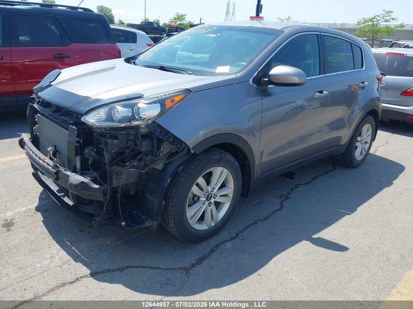 2017 Kia Sportage, Удар спереду, IAAI, VIN KNDPM3AC8H7251445 — фото 2