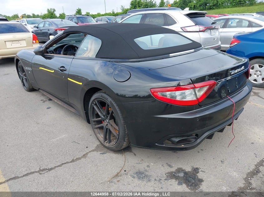 Vin: zam45vma3h0198566, lot: 3046190, maserati granturismo mc/mc centennial/sport 20173
