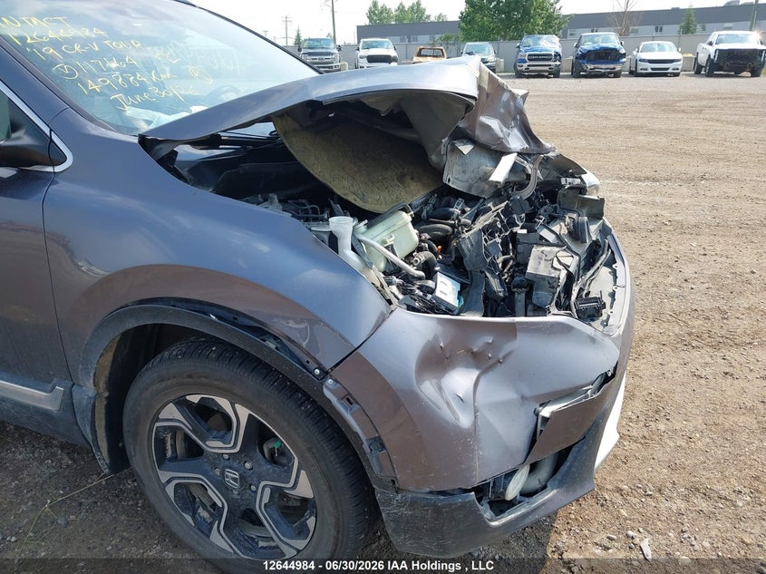 2019 Honda Cr-V Touring VIN: 2HKRW2H97KH117164 Lot: 12644984