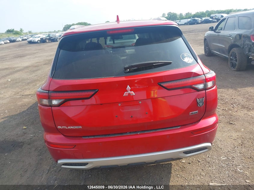 2022 Mitsubishi Outlander Sel/Sel Special Edition VIN: JA4J4VA82NZ618038 Lot: 12645009