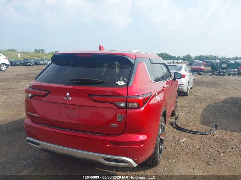 2022 Mitsubishi Outlander Sel/Sel Special Edition VIN: JA4J4VA82NZ618038 Lot: 12645009