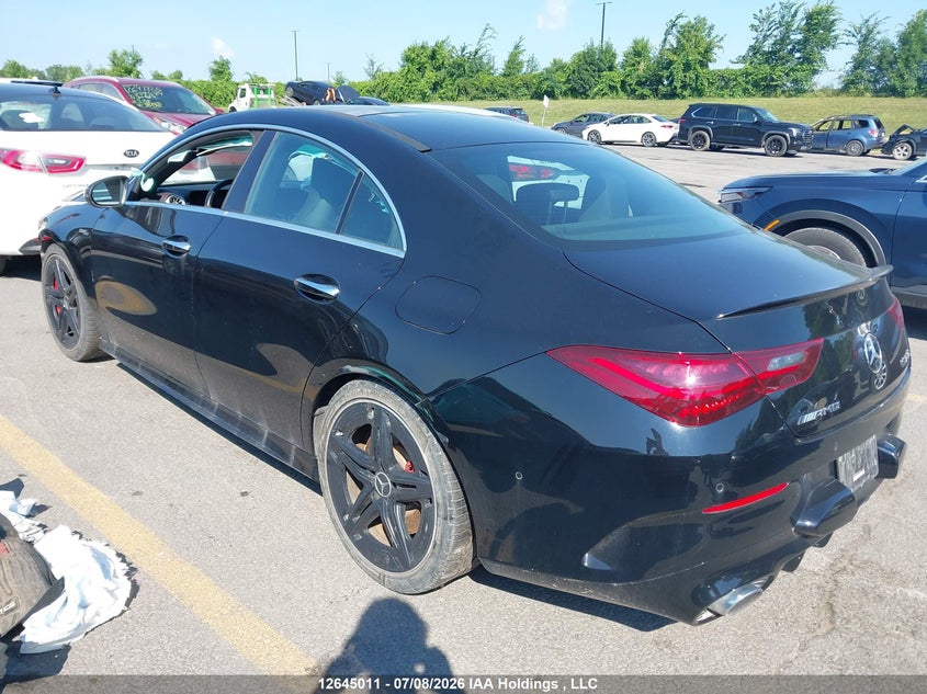 Vin: w1k5j5bb0rn469075, lot: 3046243, mercedes-benz amg cla 35 coupe 4maitc 20243