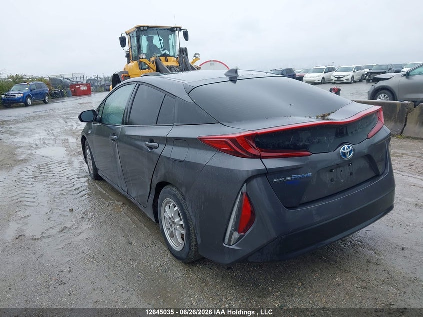 Vin: jtdkamfp7m3195133, lot: 3046268, toyota prius prime le/xle/limited 20213