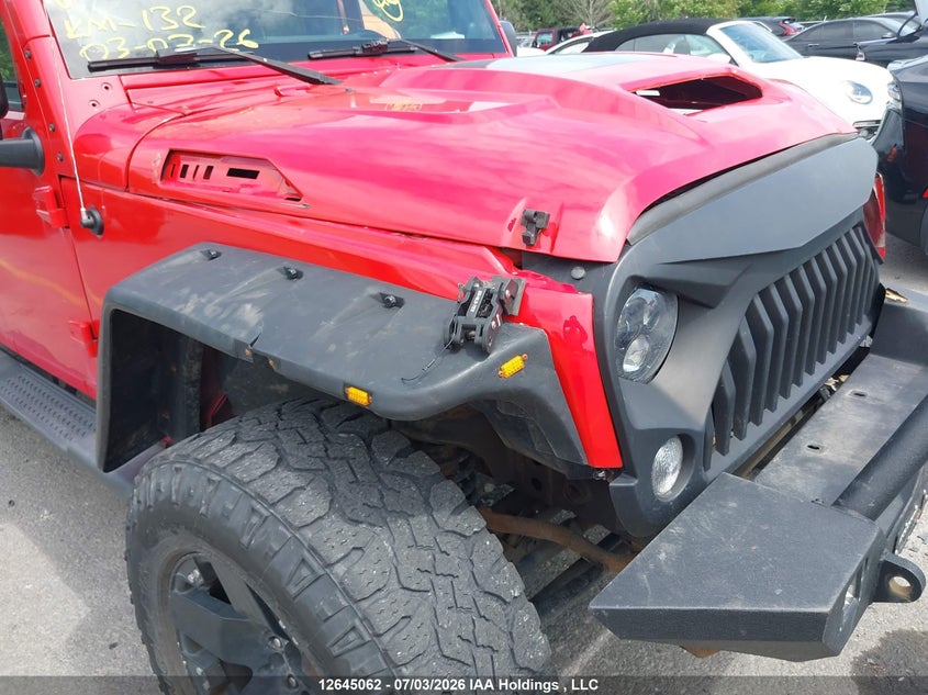 2014 Jeep Wrangler Unlimited Sport VIN: 1C4BJWDG6EL274065 Lot: 12645062