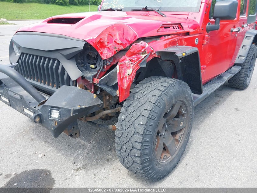 2014 Jeep Wrangler Unlimited Sport VIN: 1C4BJWDG6EL274065 Lot: 12645062