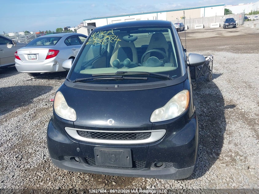 2008 Smart Fortwo Passion/Pure VIN: WMEEJ31X68K076310 Lot: 12627684X