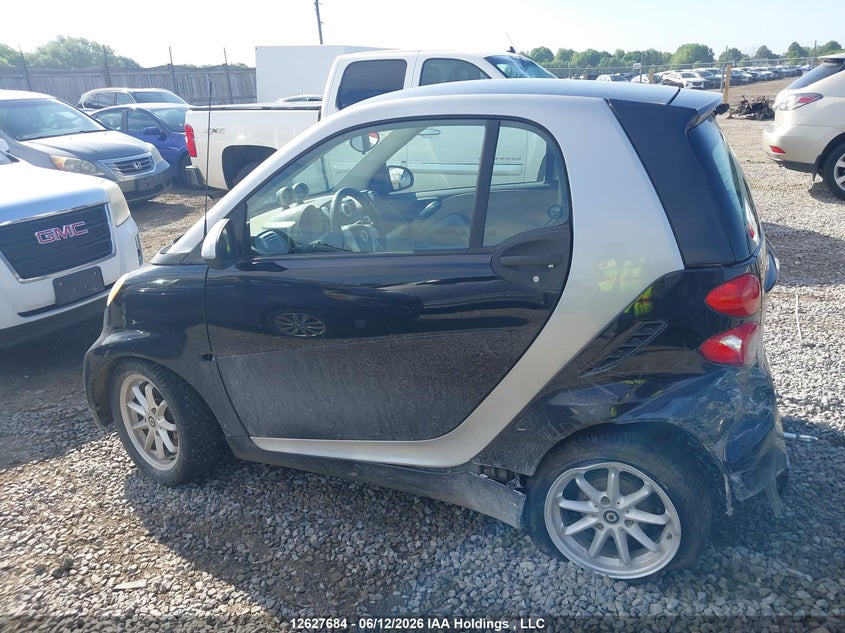 2008 Smart Fortwo Passion/Pure VIN: WMEEJ31X68K076310 Lot: 12627684X
