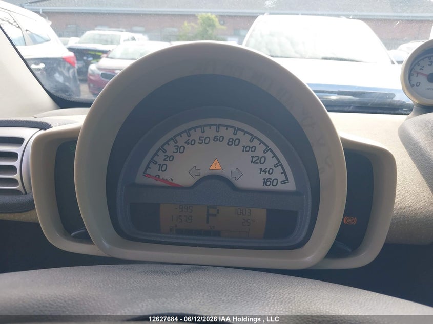 2008 Smart Fortwo Passion/Pure VIN: WMEEJ31X68K076310 Lot: 12627684X