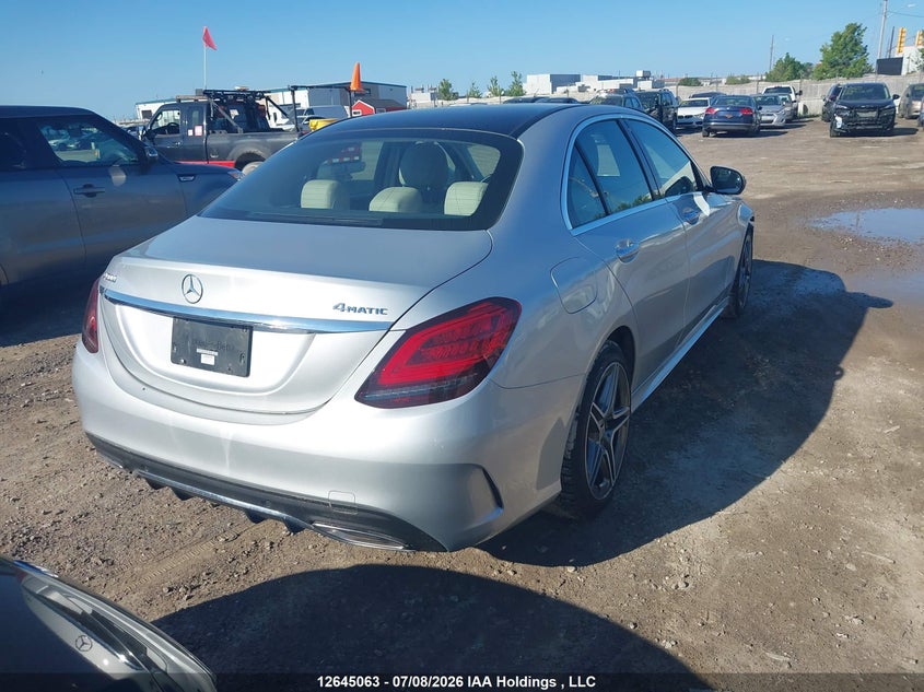 Vin: 55swf8eb3lu333153, lot: 3046314, mercedes-benz c 300 4matic 20204