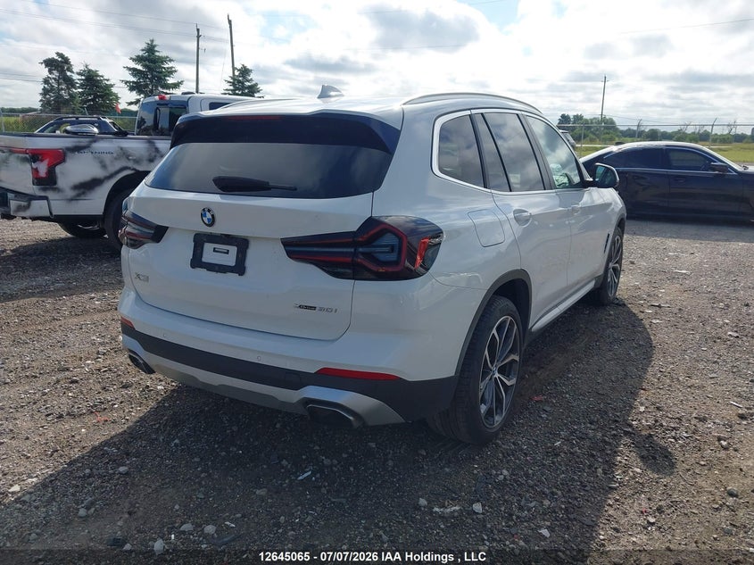 Vin: 5ux53dp02n9j85177, lot: 3046320, bmw x3 xdrive30i 20224
