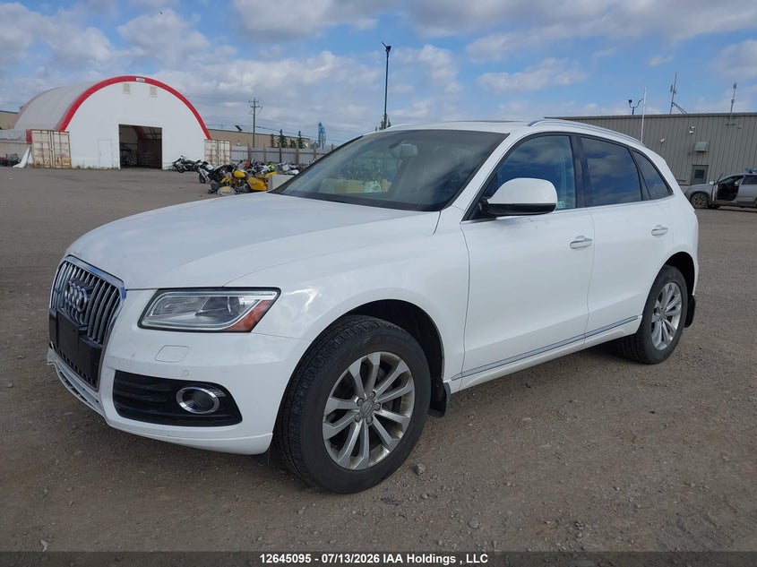 2017 Audi Q5, Front, IAAI, VIN WA1L2AFP2HA035057 — photo 2