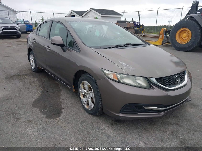 2013 HONDA CIVIC SEDAN 1.8L I-4 VVT, 140HP