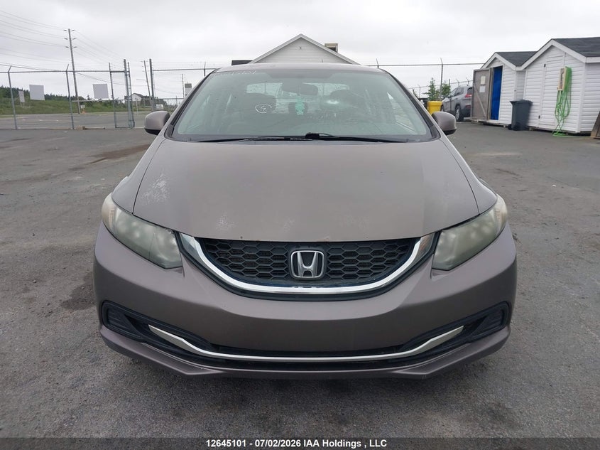 2013 HONDA CIVIC SEDAN 1.8L I-4 VVT, 140HP