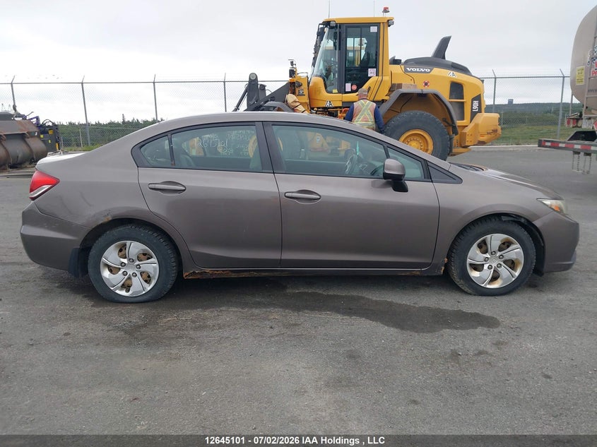 2013 HONDA CIVIC SEDAN 1.8L I-4 VVT, 140HP
