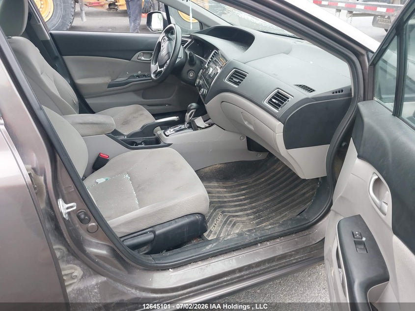 2013 HONDA CIVIC SEDAN 1.8L I-4 VVT, 140HP
