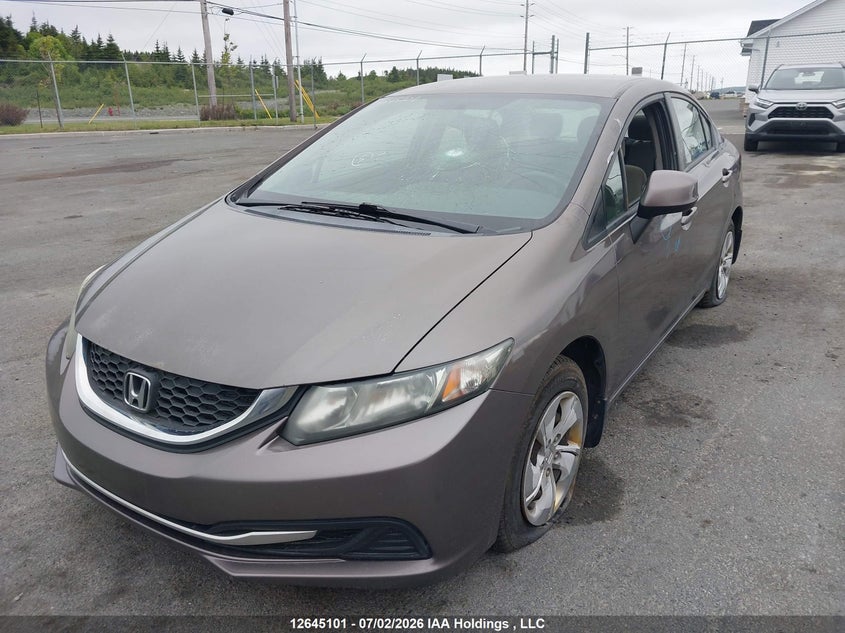 2013 HONDA CIVIC SEDAN 1.8L I-4 VVT, 140HP