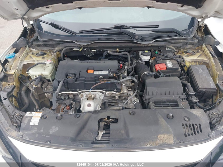 2019 HONDA CIVIC SEDAN 2.0L I-4 DOHC, VVT, 158HP