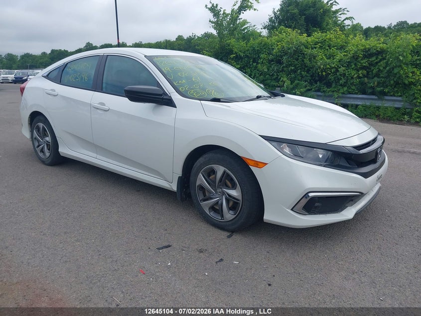 2019 HONDA CIVIC SEDAN 2.0L I-4 DOHC, VVT, 158HP
