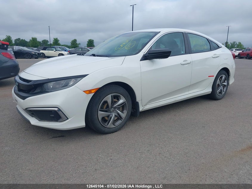 2019 HONDA CIVIC SEDAN 2.0L I-4 DOHC, VVT, 158HP