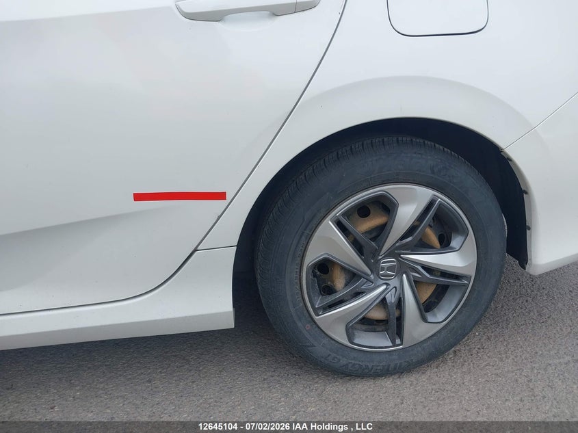 2019 HONDA CIVIC SEDAN 2.0L I-4 DOHC, VVT, 158HP