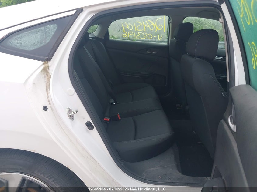 2019 HONDA CIVIC SEDAN 2.0L I-4 DOHC, VVT, 158HP