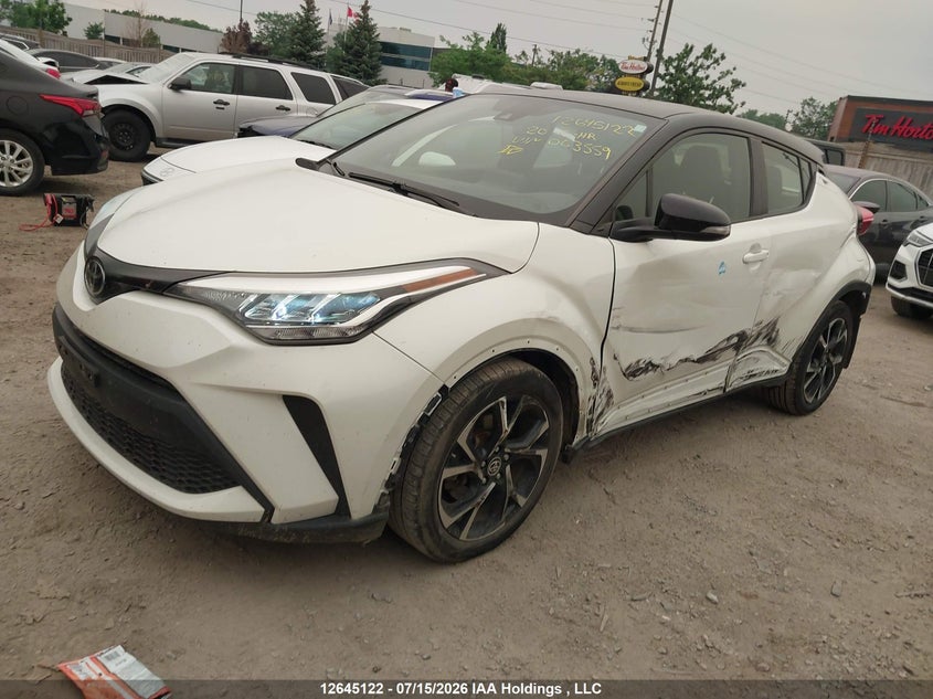 Vin: jtnkhmbx7l1063559, lot: 3046377, toyota c-hr 20202