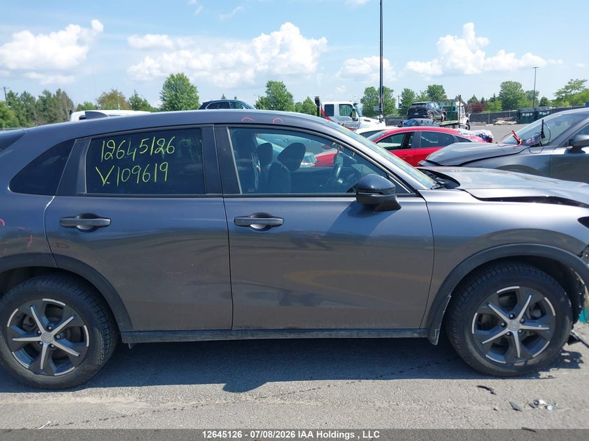 2023 Honda Hr-V Sport VIN: 3CZRZ2H54PM109619 Lot: 12645126