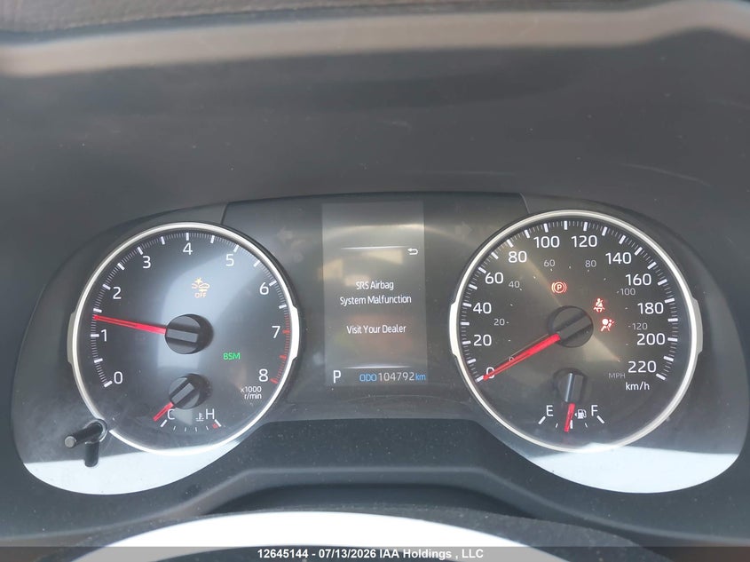 2021 TOYOTA RAV 4 SPORT UTILITY VEHICLE 2.5L I-4 DI, DOHC, VVT, 203HP