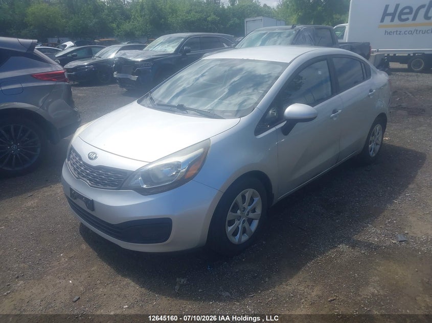 2015 Kia Rio, Повреждение салона, IAAI, VIN KNADM4A35F6529159 — фото 2