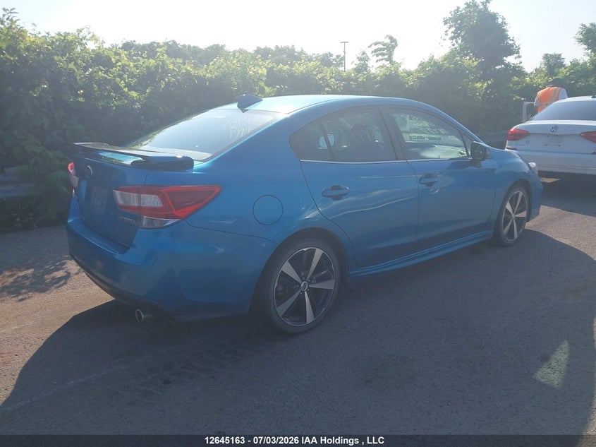 Vin: 4s3gkas63j3604447, lot: 3046418, subaru impreza sport-tech 20184