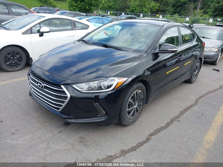 2018 Hyundai Elantra, Затопление, IAAI, VIN KMHD84LF4JU726290 — фото 2