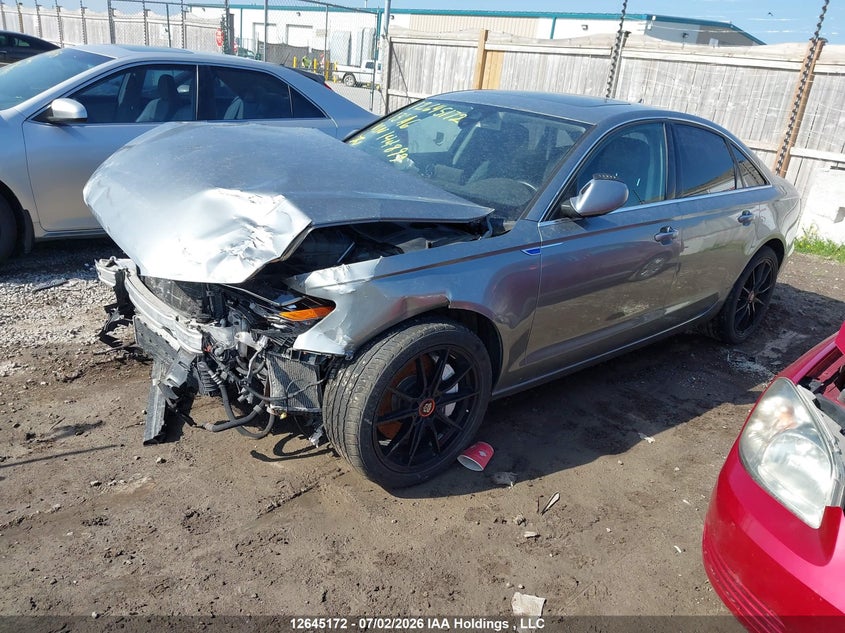 Vin: wauhgcfc6dn144899, lot: 3046427, audi a6 3.0t premium 20132