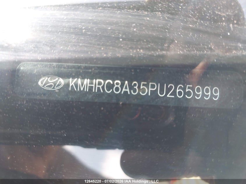 2023 Hyundai Venue Sel/Limited VIN: KMHRC8A35PU265999 Lot: 12645220