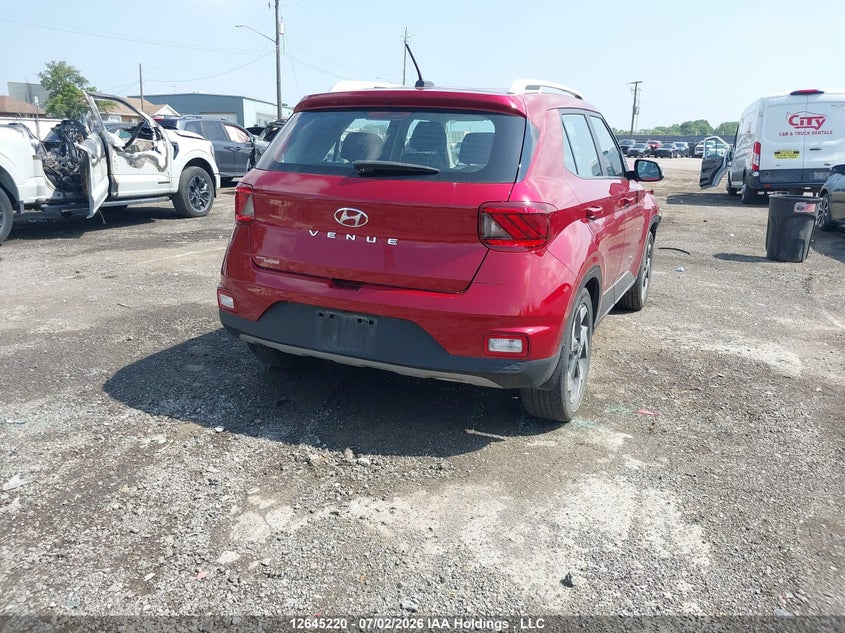 2023 Hyundai Venue Sel/Limited VIN: KMHRC8A35PU265999 Lot: 12645220
