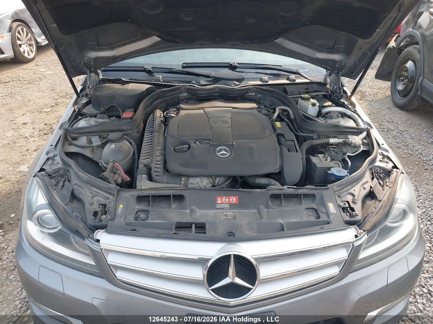 2012 Mercedes-Benz C 350 4Matic VIN: WDDGF8JB4CA611259 Lot: 12645243