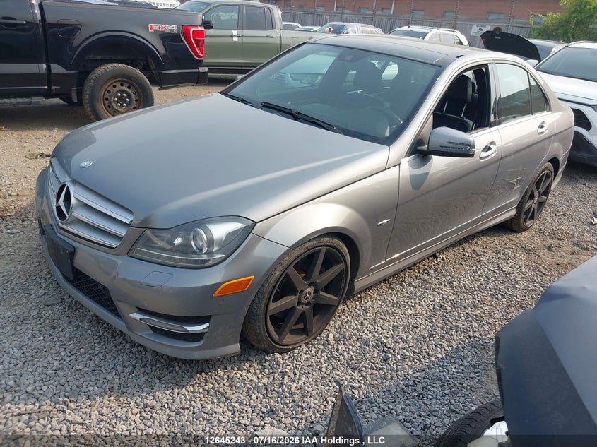 2012 Mercedes-Benz C 350 4Matic VIN: WDDGF8JB4CA611259 Lot: 12645243