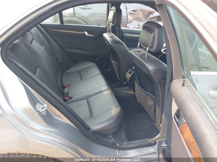 2012 Mercedes-Benz C 350 4Matic VIN: WDDGF8JB4CA611259 Lot: 12645243