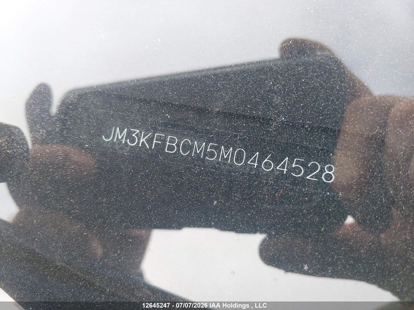 2021 Mazda Cx-5 Touring VIN: JM3KFBCM5M0464528 Lot: 12645247