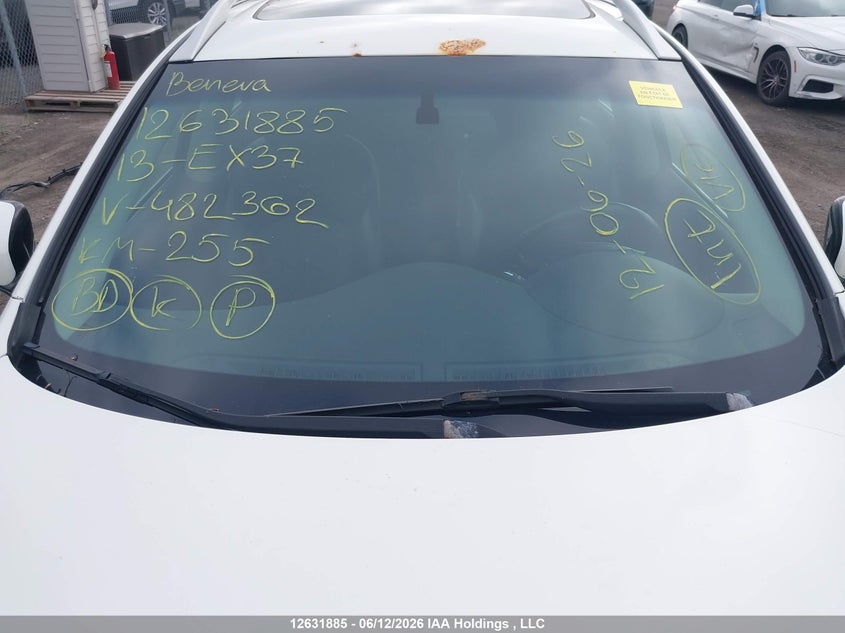 2013 Infiniti Ex37 Luxury VIN: JN1BJ0HR5DM482362 Lot: 12631885X