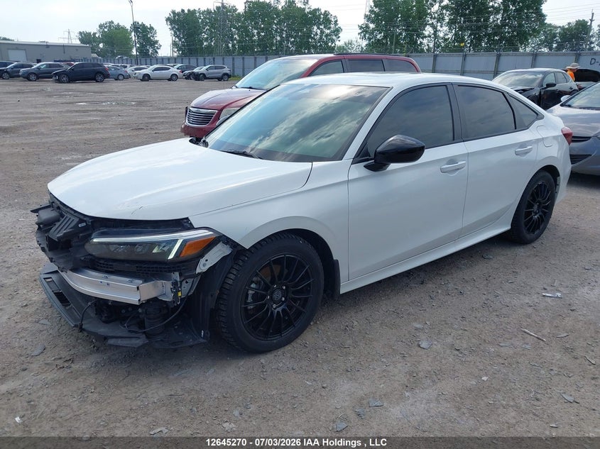 2025 Honda Civic, Front, IAAI, VIN 2HGFE4F87SH018060 — photo 2