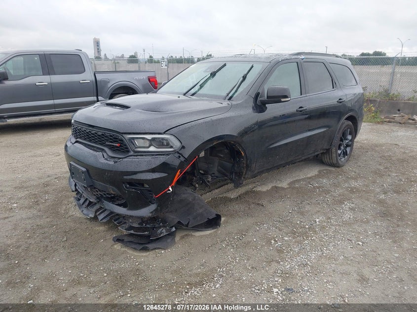 Vin: 1c4sdjct9pc571665, lot: 3046541, dodge durango r/t 20232