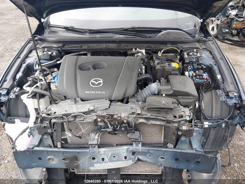 2022 Mazda 3 Select VIN: JM1BPAK7XN1501497 Lot: 12645280