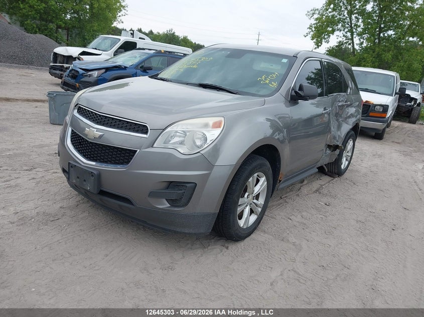 2012 Chevrolet Equinox, Front, IAAI, VIN 2GNALBEK2C6353893 — photo 2