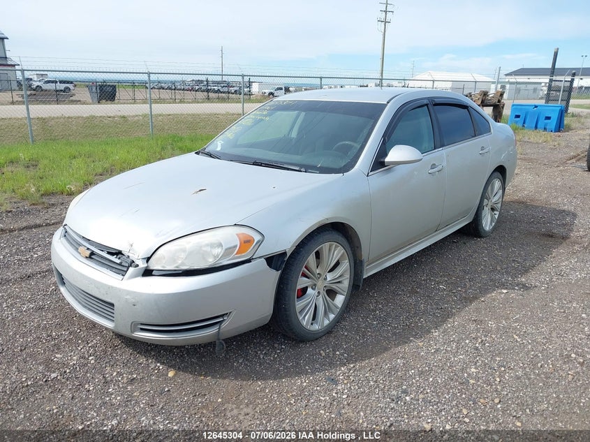 2010 Chevrolet Impala, Front, IAAI, VIN 2G1WA5EK2A1264236 — photo 2