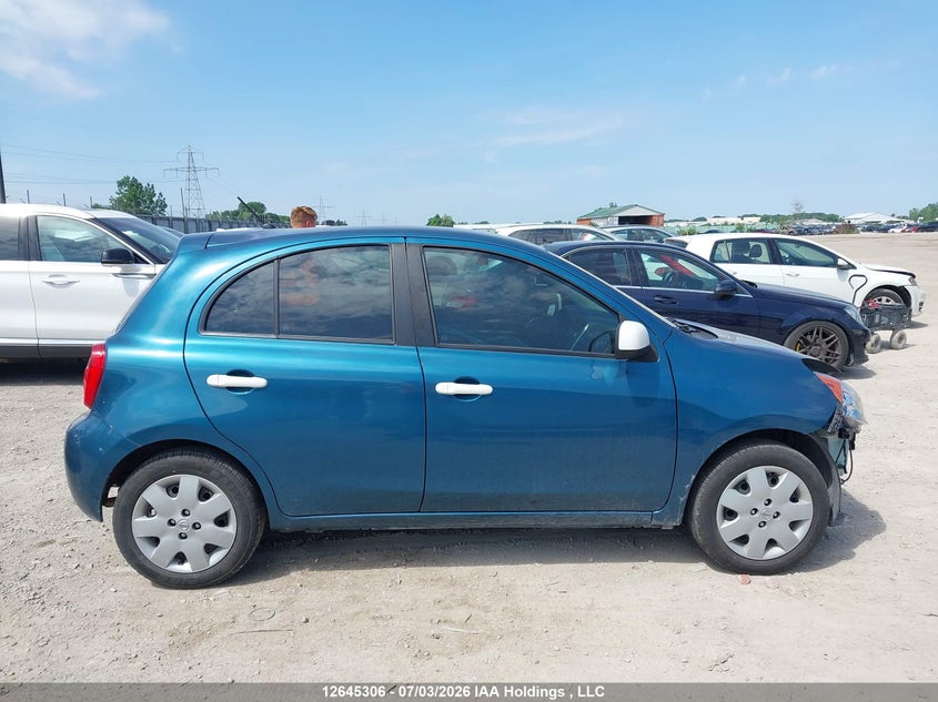 2017 NISSAN MICRA HATCHBACK 1.6L I-4 DOHC, VVT, 109HP
