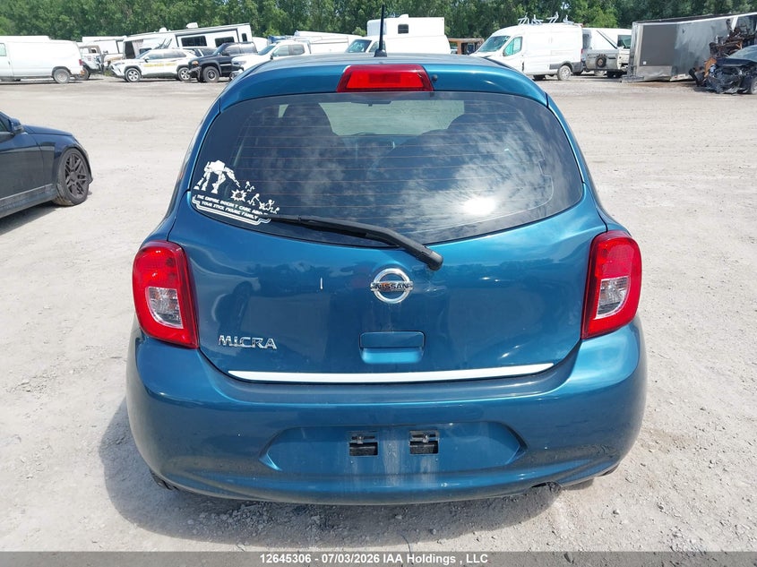 2017 NISSAN MICRA HATCHBACK 1.6L I-4 DOHC, VVT, 109HP
