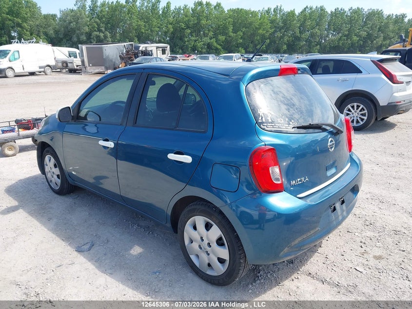 2017 NISSAN MICRA HATCHBACK 1.6L I-4 DOHC, VVT, 109HP