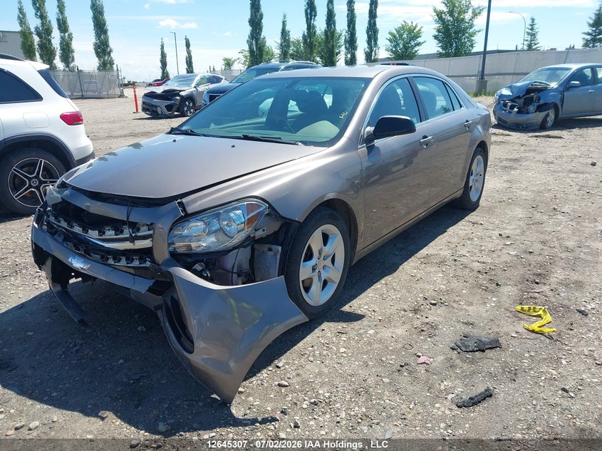 2012 Chevrolet Malibu, Front, IAAI, VIN 1G1ZB5EU5CF110210 — photo 2