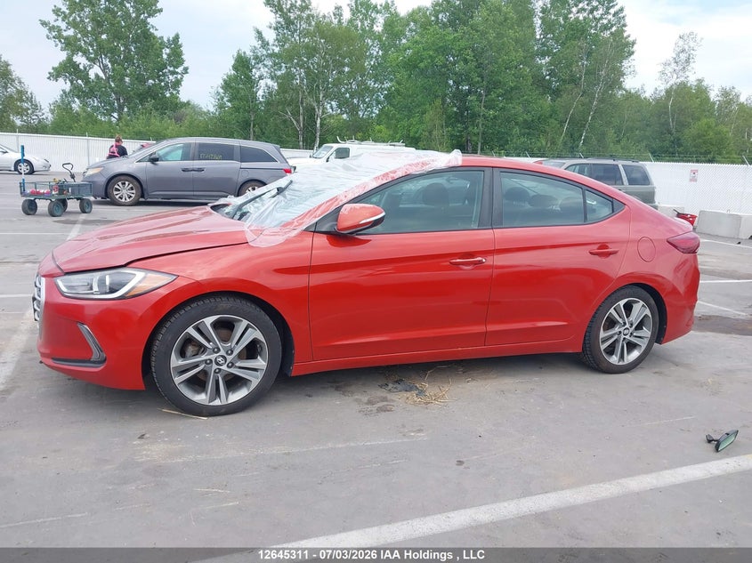 2017 Hyundai Elantra Se/Value/Limited VIN: KMHD84LF0HU130961 Lot: 12645311