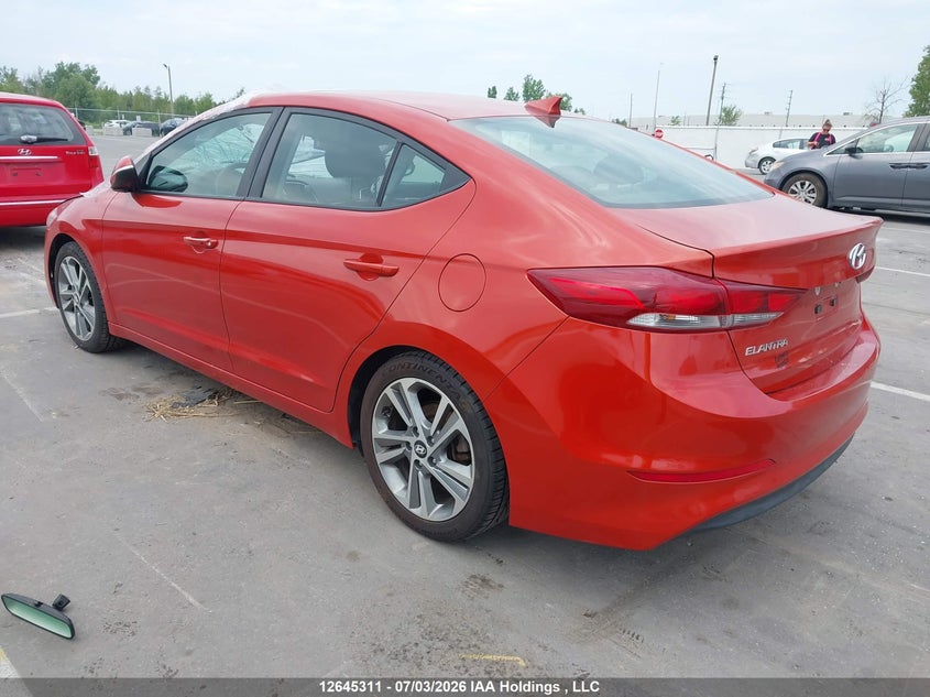 2017 Hyundai Elantra Se/Value/Limited VIN: KMHD84LF0HU130961 Lot: 12645311